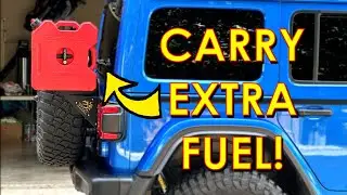 Drago Rotopax Bracket for Jeep Wrangler JL/JLU - Installation & Review