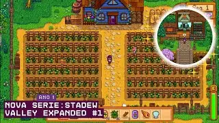 Primeiro dia no Stardew Valley Expanded | Conhecendo o Mapa 🌾🍄