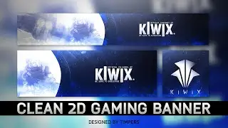 Photoshop Clean 2D Banner Speed art