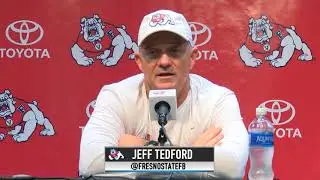 Fresno State Football: Jeff Tedford (11/25/17)