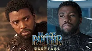 Джон Дэвид Вашингтон в роли Чёрной Пантеры [Deepfake]