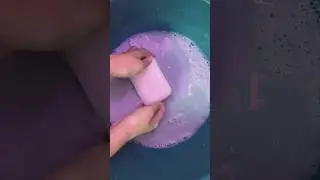 #дегтярноемыло #размокшеемыло #antistress #asmr #asmrsea #asmrslime #asmrsoap #asmrsound