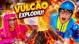 EXPERIÊNCIA DO VULCÃO DIY | FEIRA DE CIÊNCIA | MUNDO DE KABOO