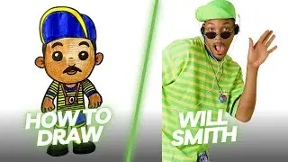 How To Draw The Fresh Prince Of Bel Air | Will Smith