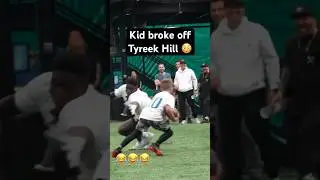 Kid Breaks Tyreek Hill&rsquo;s Ankles 😳 #shorts
