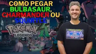 POK&Eacute;MON LEGENDS Z A Como pegar UM dos 3 inicias de KANTO  BULBASAUR, CHARMANDER OU SQUIRTLE