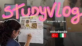 primeiro studyvlog de idiomas do ano