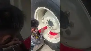 Tractor wheel #modified 855 Swaraj