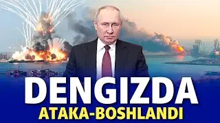 ROSSIYA UKRAINA PORTLARIGA HUJUM BOSHLADI