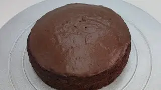 How to make chocolate sponge cake using cake gel | Gujarati language