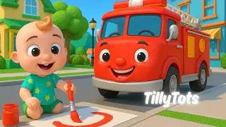 Colors Song With Magical Paint Brush| Fun Nursery Rhyme for Kids