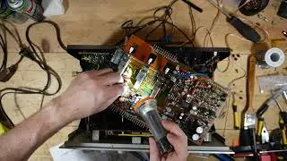 Marantz 3250 Pre-Amp Repair: Funky Left Channel & Board Recap