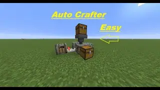 Auto Crafter Tutorial (ore block / building blocks)