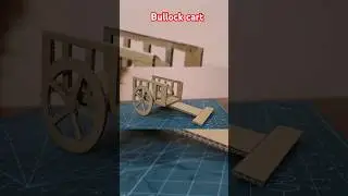 How to make bullock cart | Diy bullock with cardboard | cardboard easy craft & Diy
