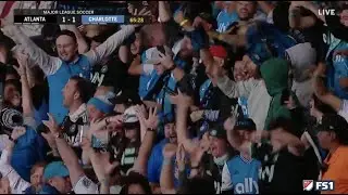 First Goal in Club History! Adam Armour Heads it Home | Charlotte FC at Atlanta United