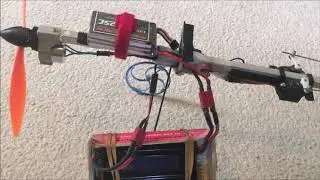 SLOW STICK X using GWS Slow Stick Parts   WATTs   AMPs   Volts Measurement 07 01 2020