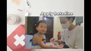 First aid for open wound. Primne, Jeralyn BPEd 201.