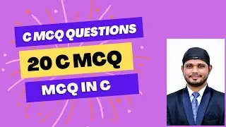 Part-3 C MCQs | C MCQ Questions and answers | 