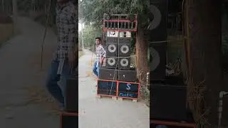 8 inch pop Bass 8 inch full setup testing 😱😱