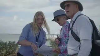 Welcoming cruise ship passengers to Phillip Island