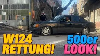 W124 Projekt: Rettung der 300er Limo & Stoßstangen-Umbau im 500er Look!