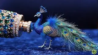 Jewelry Paint Tube Magic | Fluffy Animals Transformation ASMR 🦚 | Lion, Tiger, Panda, Giraffe & More