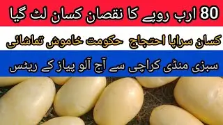 Vegetable Market Karachi Potato and Onion Rates Pak Afghan Border 21.02.2026