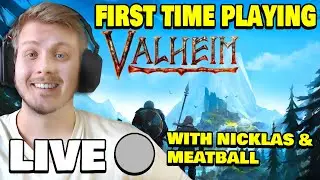 David and Friends Play Valheim For the First Time!