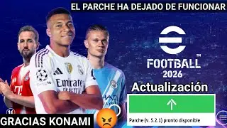 Descarga ya Parche 5.2.1 eFootball 2026 Mobile Actualizaci&oacute;n de emergencia