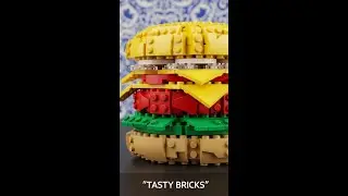 Gotowanie z LEGO: Mega Burger 🍔🧱 Stop Motion ASMR
