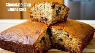 This Chocolate chip banana cake is so moist and delicious | Chef D Wainaina
