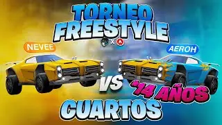 AEROH (14 a&ntilde;os) VS NEVEE 🚀 TORNEO MUNDIAL DE FREESTYLE 2025 DualView x AIMCONTROLLERS Rocket League