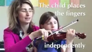 Left Hand Preparation: An Example from the New Teaching Materials for the Pre-Twinkle Violinist