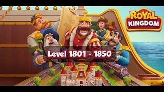 Royal Kingdom walkthrough longplay (Level 1801 - 1850)