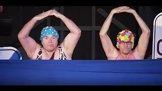Almi & Salvi Rheinschwumm und Synchroshow