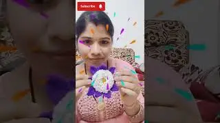 different type of flower #create #howtomakewoolenflower #diy #song #woolen theard