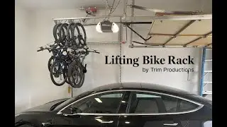 DIY Lifting Bike Rack