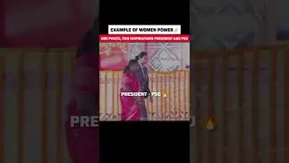 women Power 🔥⚡ president of india - pso 🇮🇳 para sf commando 🦁 special security guard 🤯
