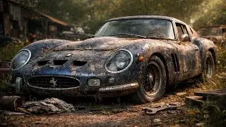 ASMR Car Restoration | Abandoned Midnight Blue Ferrari 250 GTO 1962 | Full Rebuild to Perfection 