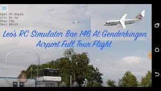 Leo's RC Simulator Bae 146 full flight