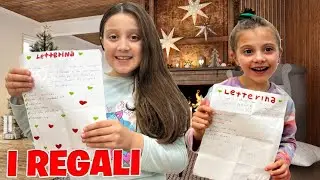 AURORA E NOEMI CAVALERI SVELANO DI NASCOSTO LA LETTERINA DI BABBO NATALE! *live*