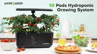 Ahopegarden-10 Pods Smart Garden