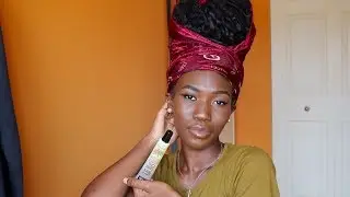 How I maintain my goddess faux locs + Night time routine