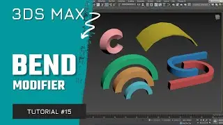 #15 | BEND Modifier | 3ds Max Basic Course | Hindi/Urdu