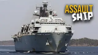 Assault Ship HMS Albion in Sweden