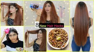 8 NEW LIFE Saving HAIR HACKS You MUST TRY | #BeautyHacks #RinkalSoni
