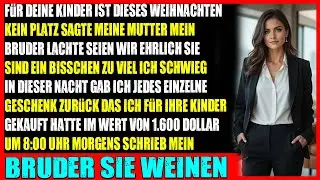 Kein Platz f&uuml;r eure Kinder zu Weihnachten sagte meine Mutter. Mein Bruder lachte
