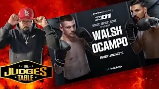 Zuffa Boxing 1 Walsh vs. Ocampo Live Commentary