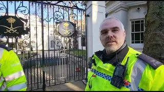 Bill & Ben The Embassy Men at The Saudi Arabian Embassy #audit #pinac #metpolice #fail