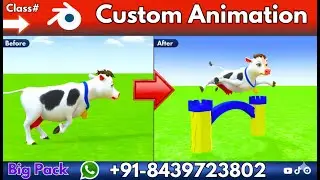How to make custom animation animal crossing fountain video in blender